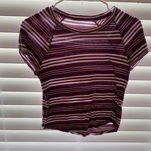 Striped Me to We Tee